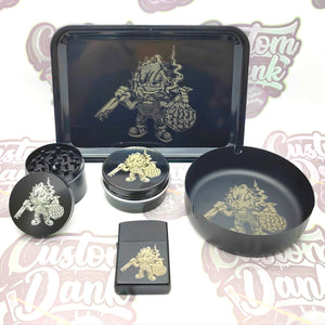 Custom Dank Engraved 5 piece Set - With Your Logo/image/text