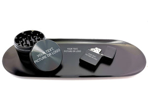 Custom Engraved Premium 3 piece set  - BLACK