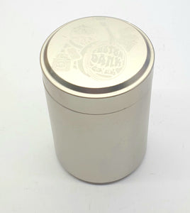 Custom Engraved Stash Pot Silver- With Your Logo/Image/Text