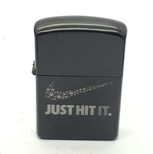 Load image into Gallery viewer, Custom Engraved Petrol lighter Black- With Your Logo/Image/Text