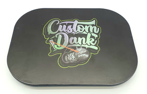 Custom Colour Print And Engraved Rolling Tray With Lid -With Your Logo/image/text