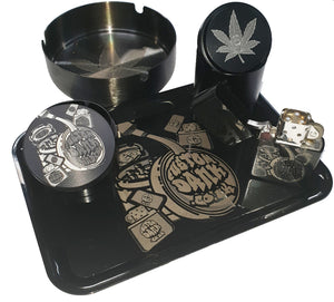 Custom Dank Engraved 5 piece Set - With Your Logo/image/text