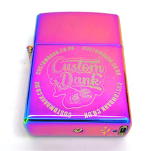Load image into Gallery viewer, Custom Engraved Iridescent USB Plasma Lighter With Box - With Your Logo/Image