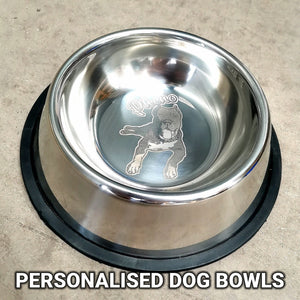 Engraved Dog Bowl