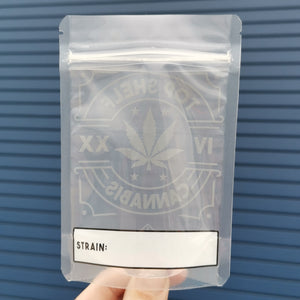 Clear GENERIC 3.5g pouch (non customisable)