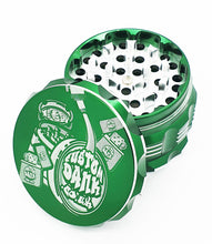 Load image into Gallery viewer, Custom Engraved 63mm Beast Green 4 Part Herb Grinder -With Your Logo/image