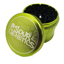 Load image into Gallery viewer, Custom Engraved 63mm Dome Green 4 Part Herb Grinder -With Your Logo/image/text