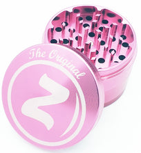 Load image into Gallery viewer, Custom Engraved 63mm 4 Part Pink Herb Grinder -With Your Logo/image/text