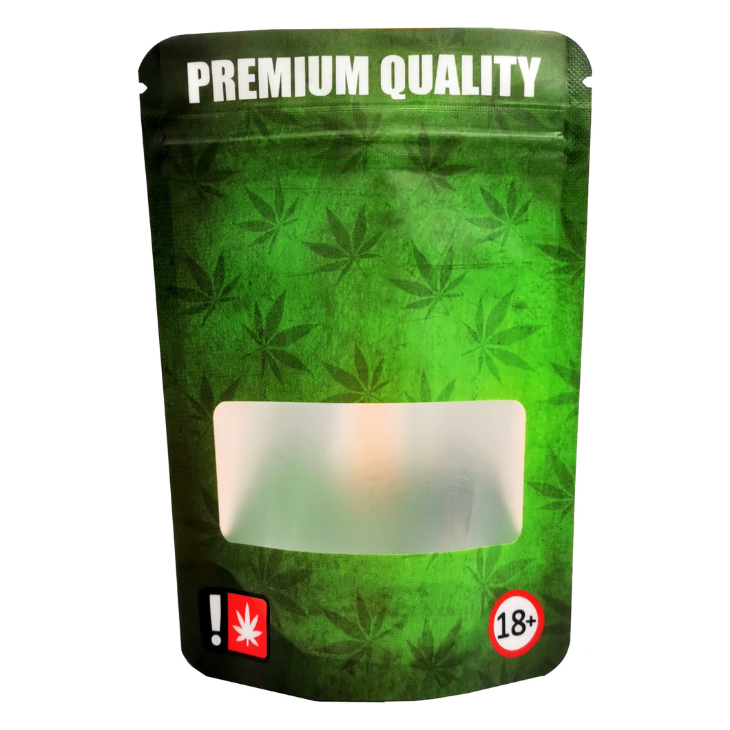 Green GENERIC 3.5g pouch (non customisable)